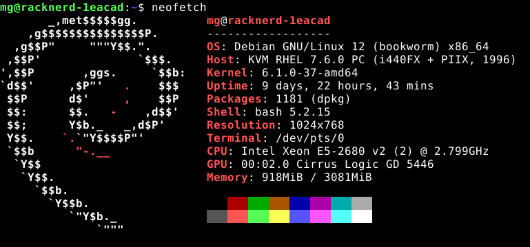 neofetch